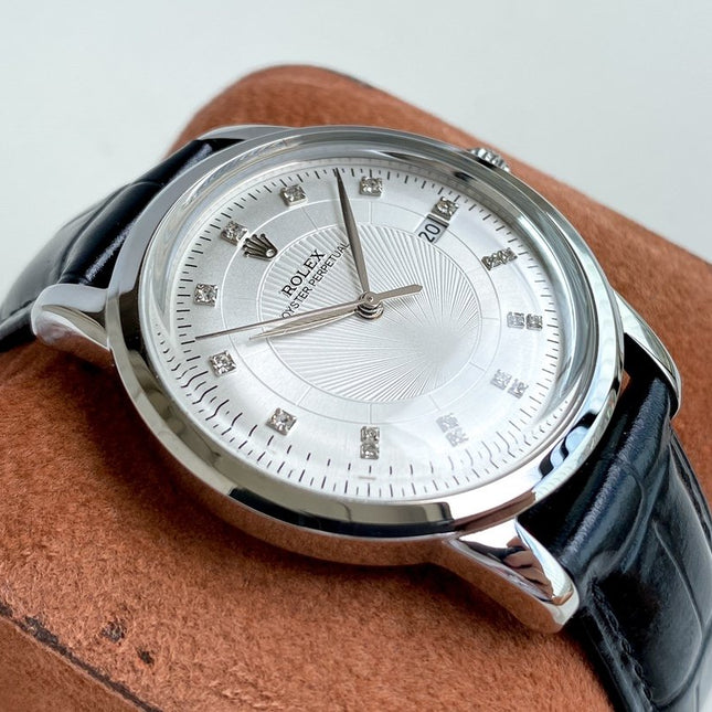 OYSTER PERPETUAL 40MM LEATHER STRAP