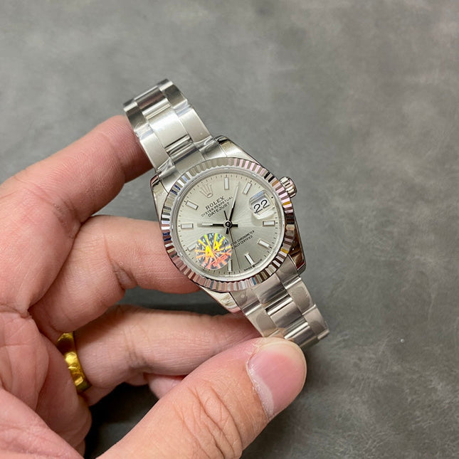DATEJUST 31MM STEEL GREY DIAL