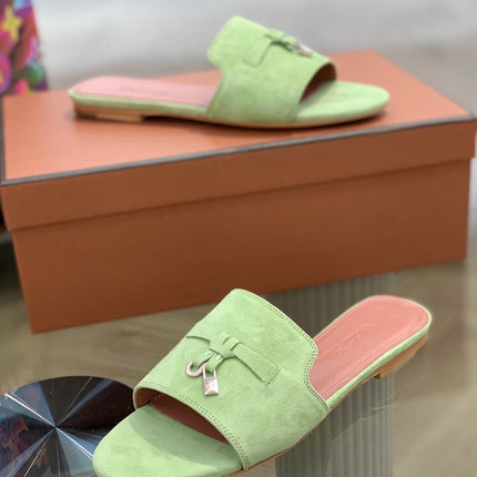 LP SUMMER CHARMS SANDALS MINT SUEDE