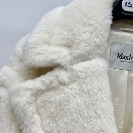 MAXMARA 25S CROPPED TEDDY JACKET STYLE 245