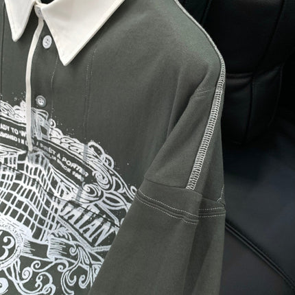 DIOR 25S LONG-SLEEVED POLO SHIRT STYLE 378