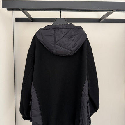 PRADA 25S KNIT HOODED JACKET 333