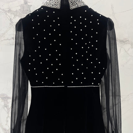 YSL 25S DRESS WITH BEADED DETAILS STYLE 61