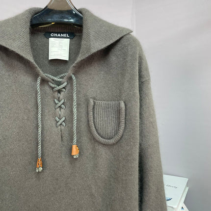 CHANEL 25S COLLARED SWEATER 595
