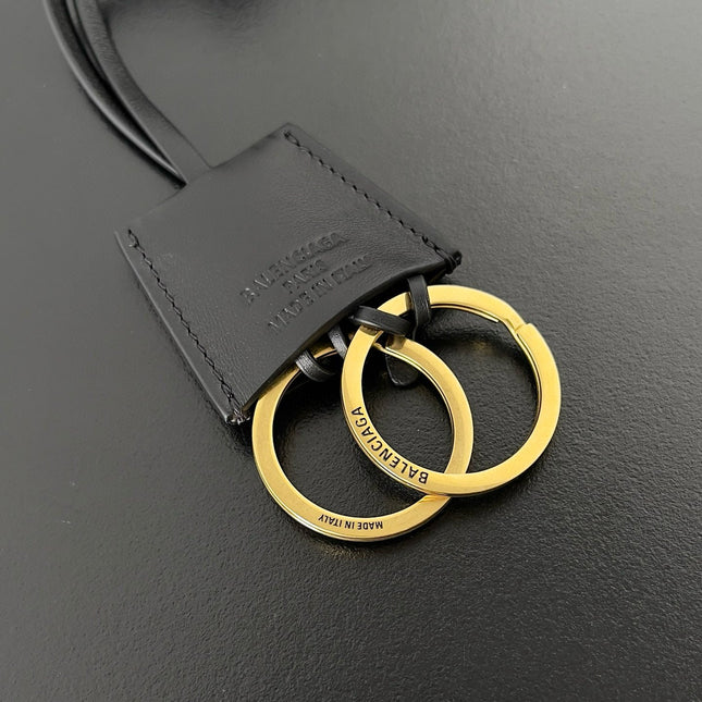RODEO 22 IN BLACK CALFSKIN GOLD HARDWARE