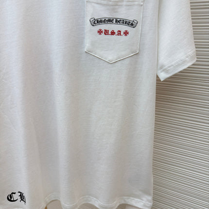 CHROME HEARTS 26S SHORT-SLEEVE CREW-NECK T-SHIRT 076