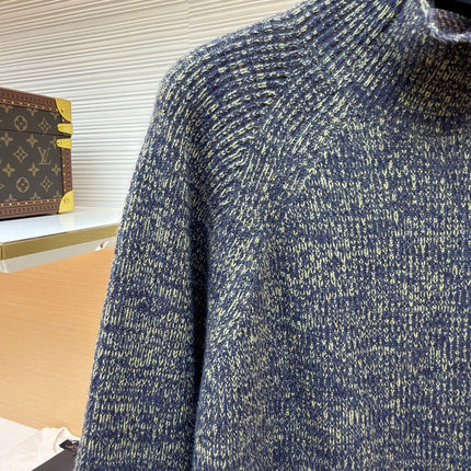DIOR 26S MOCK-NECK KNIT SWEATER 1640