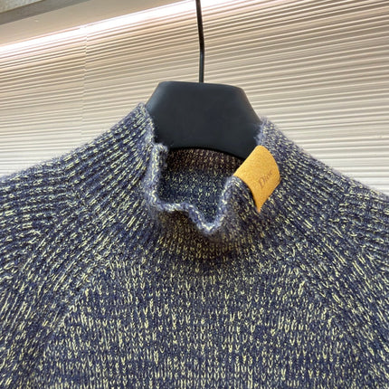 DIOR 26S MOCK-NECK KNIT SWEATER 1640