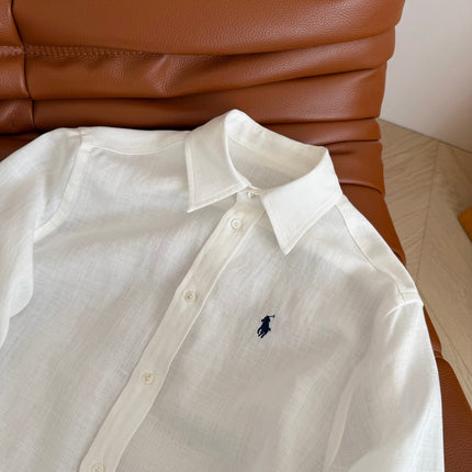 CLASSIC SHIRT OLD MONEY STYLE 25S IN LINEN 265753