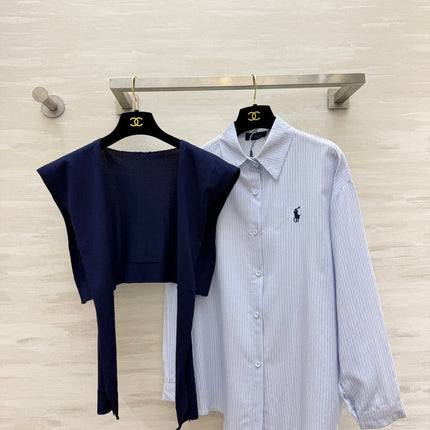 RALPH LAUREN 26S STRIPED SHIRT 708