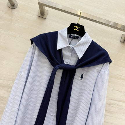 RALPH LAUREN 26S STRIPED SHIRT 708