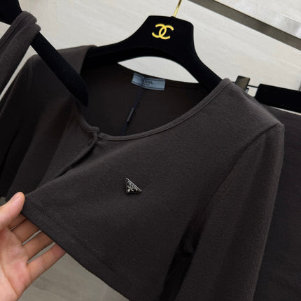 PRADA 26S THREE-PIECE KNIT SET 1342