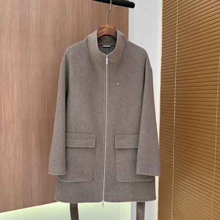 HERMES 25S WOOL COAT 100
