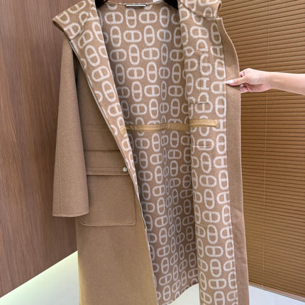 HERMES 25S WOOL COAT 101
