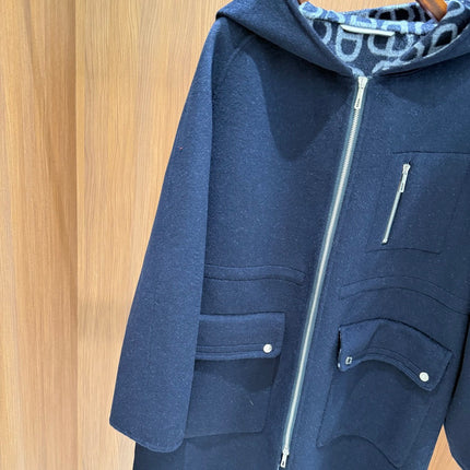 HERMES 25S WOOL COAT 102