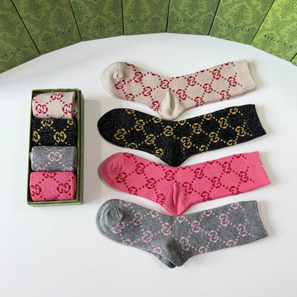 GUCCI 26S CREW SOCKS 358572 (1 BOX)