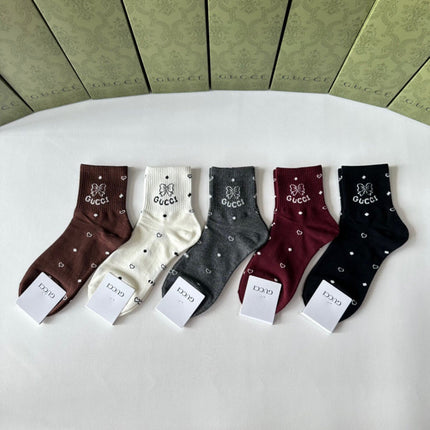 GUCCI 26S ANKLE SOCKS 389110 (1 BOX)
