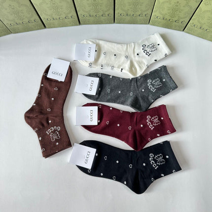 GUCCI 26S ANKLE SOCKS 389110 (1 BOX)