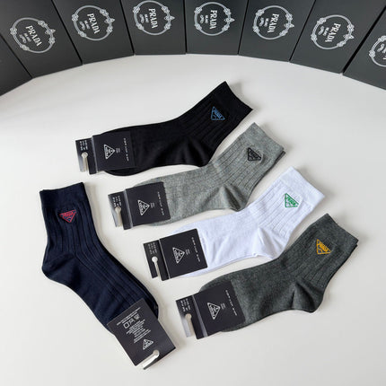 PRADA 26S ANKLE SOCKS 389121 (1 BOX)