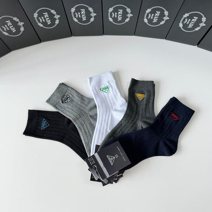 PRADA 26S ANKLE SOCKS 389121 (1 BOX)