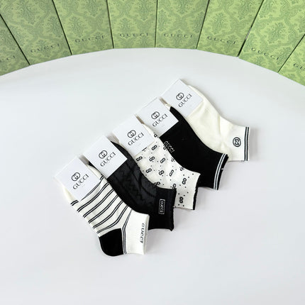 GUCCI 26S ANKLE SOCKS 402514 (1 BOX)