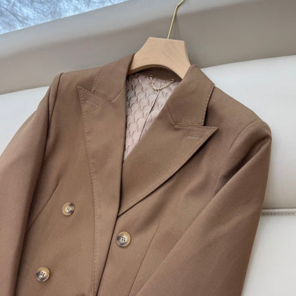 MAX MARA 25S SET VEST BLAZER 014