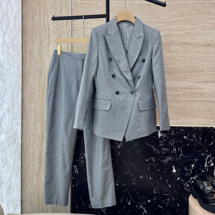 MAX MARA 25S SET VEST BLAZER 012