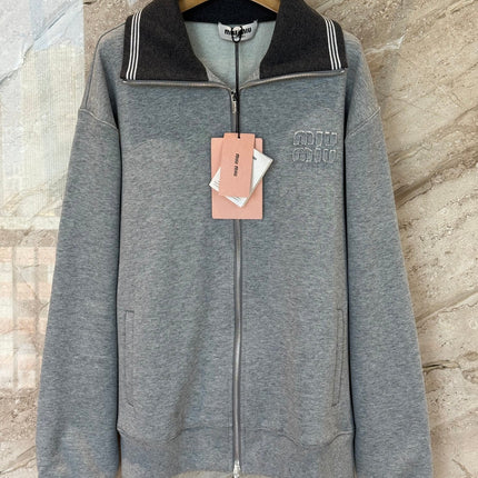 MIUMIU FLEECE JACKET STYLE 717