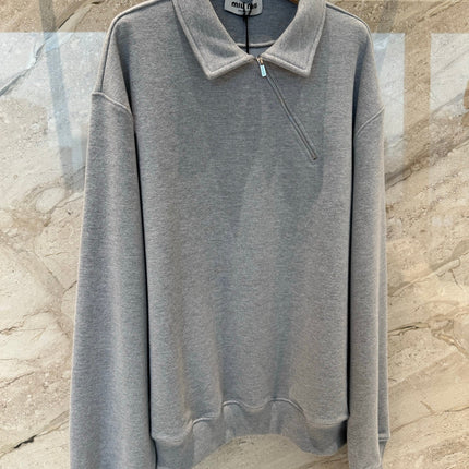 MIUMIU POLO SWEATSHIRT STYLE 652