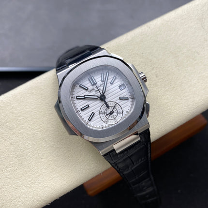 NAUTILUS STEEL CASE WHITE DIAL