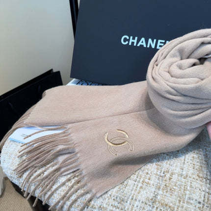 CHANEL 26S SCARF 180 IN CASHMERE 509063