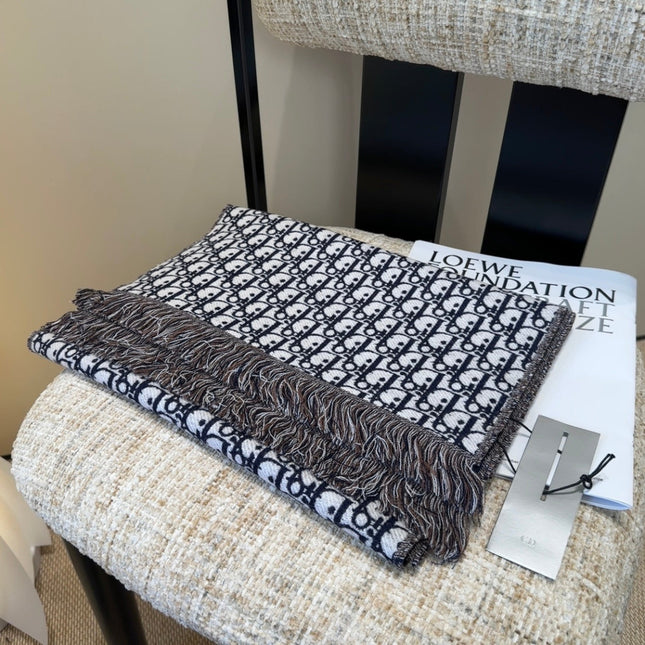 DIOR 26S SCARF 180 IN WOOL 513328
