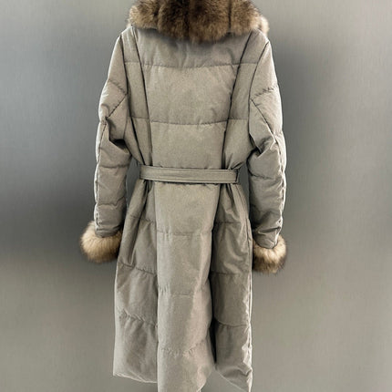 MAX MARA 25S LONG GOOSE DOWN COAT 120