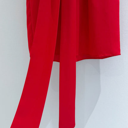 VALENTINO 26S TIE-NECK SLEEVELESS BLOUSE 365