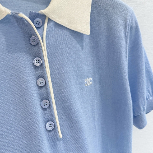 CELINE 26S KNIT POLO SHIRT 515