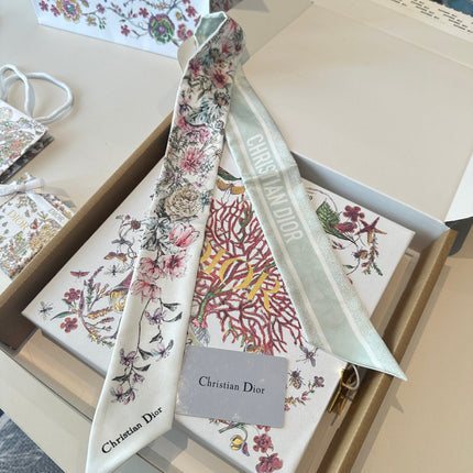DIOR 26S SCARF 100CM IN SILK 309537