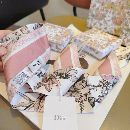 DIOR 26S SCARF 105CM IN SILK 314824