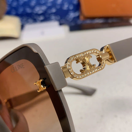 CELINE 26S OVERSIZED SQUARE FRAME IN ACETATE 493977