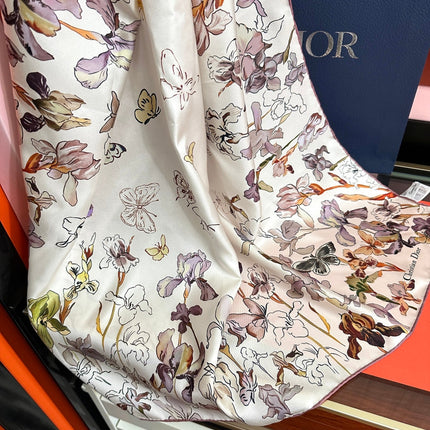 DIOR 26S SCARF 90 IN SILK 316855