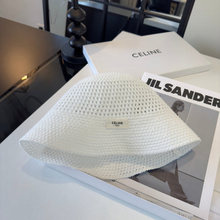 CELINE 26S CROCHET BUCKET HAT STYLE 22