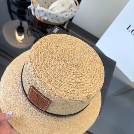 LOEWE 26S STRAW BOATER HAT STYLE 005