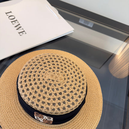LOEWE 26S STRAW BOATER HAT STYLE 059