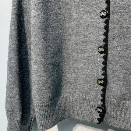 CHANEL 26S CREW NECK CARDIGAN 830
