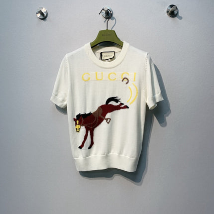 GUCCI 26S SHORT-SLEEVE SWEATER 256