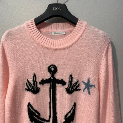 MAXMARA 26S CREW-NECK KNIT SWEATER 242