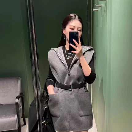 PRADA 25S WOOL VEST COAT 478