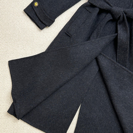 MAX MARA 25S TURTLENECK CASHMERE COAT 131