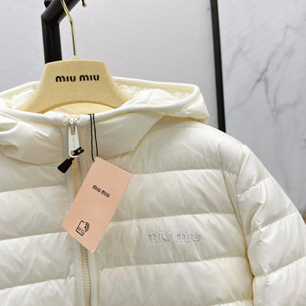 MIUMIU HOODED DOWN JACKET 99490
