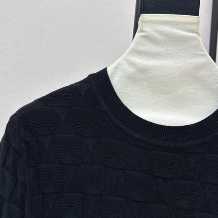 HERMES 26S SHORT SLEEVE SWEATER 546
