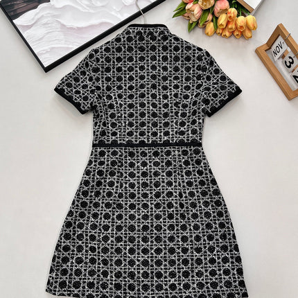 DIOR 26S SHORT-SLEEVE DRESS 979